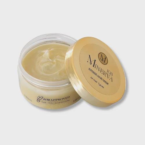 Minerva108 Intense Hair Mask, Lavender Deep Conditioning Repair (Vegan, PETA-Approved) (100 ml / 200 ml)