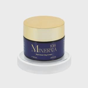 Minerva108 Red Clover Day Cream, Hydrating Anti-Aging Face Moisturizer (50 ml)