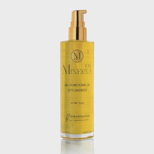 Minerva108 Lavender Multi Oil, Nourishing Hair Face Body, Vegan PETA Approved (100 ml)
