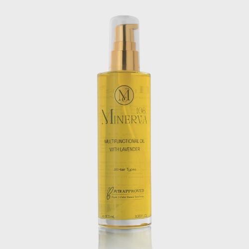 Minerva108 Lavender Multi Oil, Nourishing Hair Face Body, Vegan PETA Approved (100 ml)