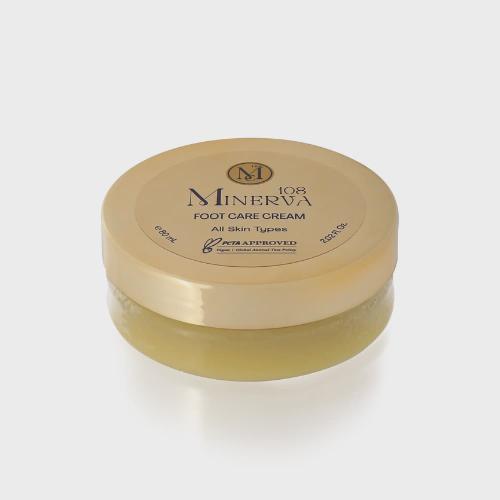 Minerva108 Intensive Foot Care Cream, Vegan Cracked Heel Repair (60 ml)