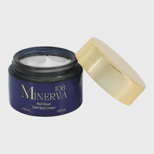 Minerva108 Red Clover Dark Spot Cream, Vegan Brightening Skin Tone (50 ml)